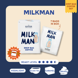 Drip Bag Coffee Set: Single Flavor 7 pcs. (Milkman)