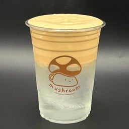 coconut latte coffee  foam