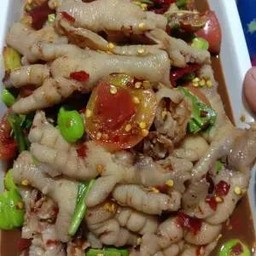 ตำตีนไก่