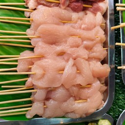 อกไก่ย่างซอสหม่าล่า