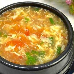 ซุปไข่มะเขือเทศ番茄鸡蛋汤