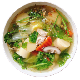 แกงจืดเต้าหู้ไข่หมูสับ