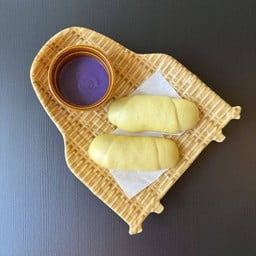 หมั่นโถวฟักทอง สังขยามันม่วง