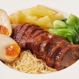 บะหมี่หมูแดงฮ่องกงส่วนสันในไร้มัน L