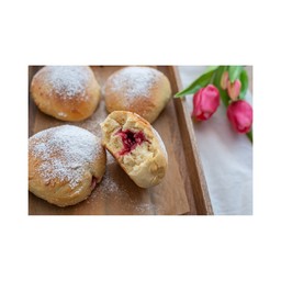 โดนัทไส้บลูเบอรี่