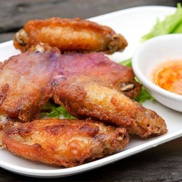 ปีกไก่ทอดเกลือก