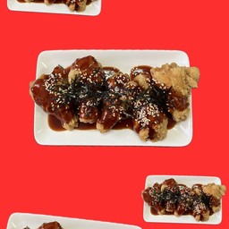 ไก่ทอดซอสเกาหลี