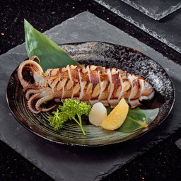 ปลาหมึกย่าง