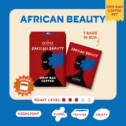 Drip Bag Coffee Set: Single Flavor 7 pcs. (African Beauty)