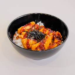 ข้าวหน้าไก่ทอด