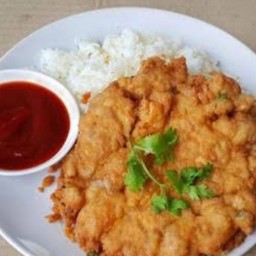 ข้าวไข่เจียวหมูสับ