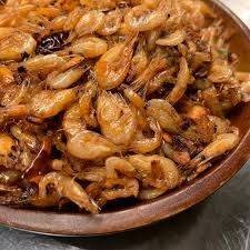 กุ้งฝอยคั่วเกลือ