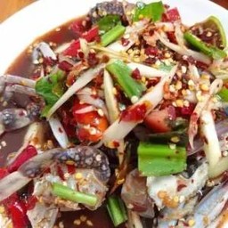 ตำปูม้าสดหรือสุก