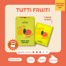 Drip Bag Coffee Set: Single Flavor 7 pcs. (Tutti Fruiti)
