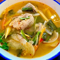 ต้มยำปลาช่อน