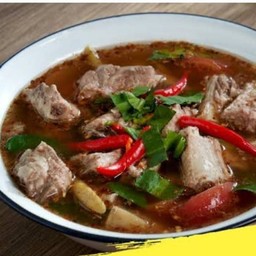 ต้มแซ่บซีกโครงหมู