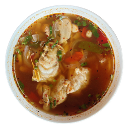 ต้มแซ่บกระดูกหมูใบพาย