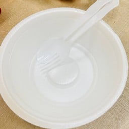 ถ้วยโฟม+ช้อน+ส้อม