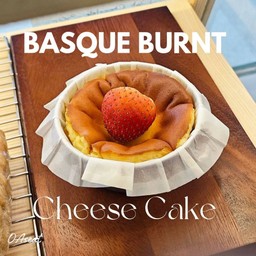 Basque burnt cheese cake l ชีสเค้กหน้าไหม้