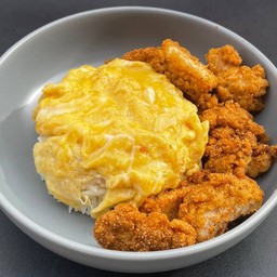 ข้าวสันในเขย่าผง+ไข่ข้น