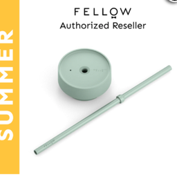 Fellow The Cold Lid + Straw - Mint Chip