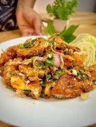 ลาบไข่ดาว