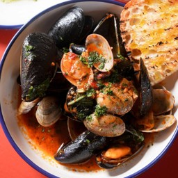 Spicy Mediterranean Seafood Salad