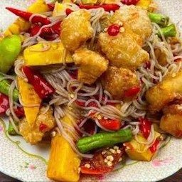 ตำซั่วหน่อไม้แคบหมู