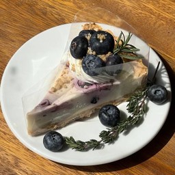 Blueberry Cheese Pie.
