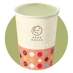 มัทฉะลาเต้พรีเมียมอุ่น