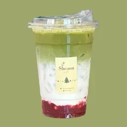 สตรอว์เบอร์รี่มัทฉะนมสด