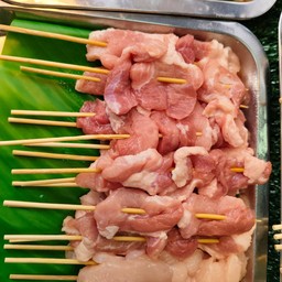 หมูย่างซอสหม่าล่า