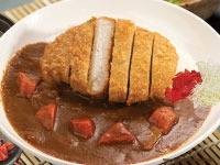 ข้าวแกงกะหรี่หมูทอด