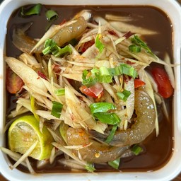 ตำปลาร้ากุ้งดอง