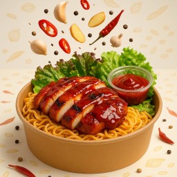 มาม่าเกาหลีไก่ย่างซอสโคชูจัง