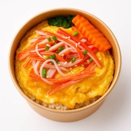 ข้าวไข่ข้นปูอัด