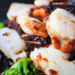 หอยเซลผัดซอสเอ๊กซ์โอ