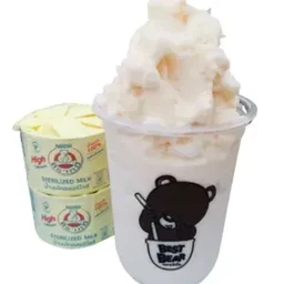 นมหมีปั่น