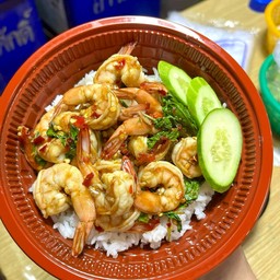 กะเพรากุ้งพิเศษ