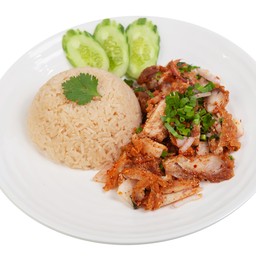 ข้าวมันยำไก่แซ่บ