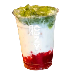 Strawberry Matcha Latte