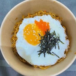 มาม่าเกาหลีห่อไข่