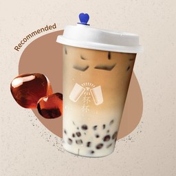 -BBF- ชานมเปย์เปย์ + ไข่มุกบุกน้ำตาลทรายแดง