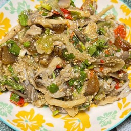 ซุบบักเขือใส่เห็ด