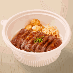 ข้าวหน้าเนื้อวากิวซอสทงเทกิ