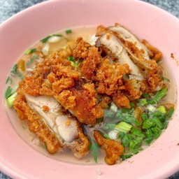 ข้าวต้มไก่ทอด