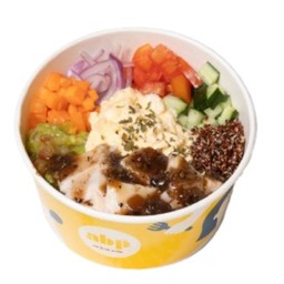 ข้าวอกไก่กระเทียมพริก