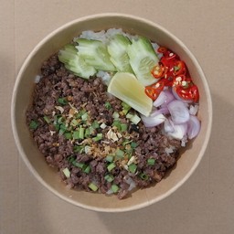 ข้าวหมูสับหนำเลี๊ยบสไตล์จีน