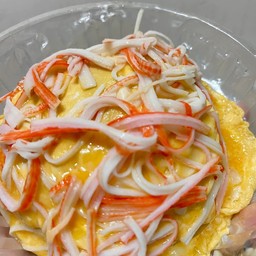 ข้าวไข่ข้นปูอัด