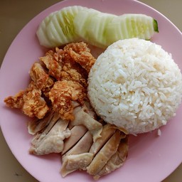 ข้าวมันไก่สองหน้า